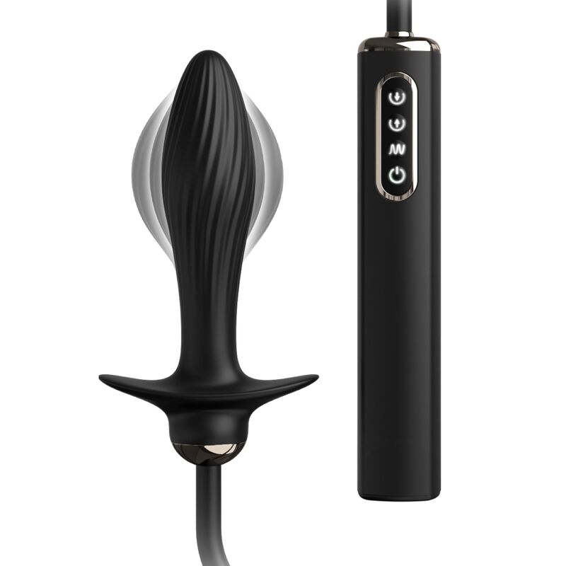 ANAL FANTASY ELITE COLLECTION - PLUG GONFIABILE E VIBRATORE AUTO-THROB – Vibratori anali