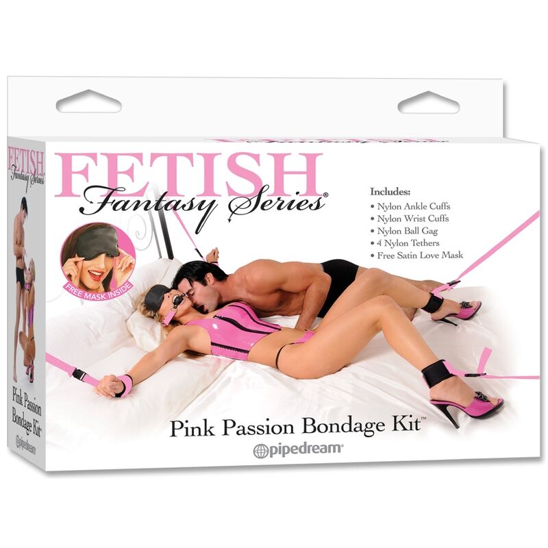 FETISH FANTASY SERIES - KIT BONDAGE ROSA – kit Sex Toys