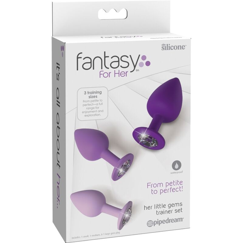 FANTASY FOR HER - SET DI PLUG ANALI VIOLA – Tappi anali – foto 4