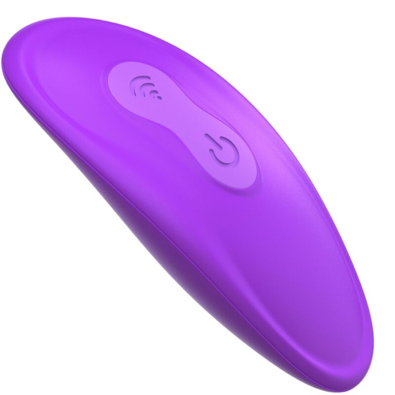 FANTASY FOR HER - VIBRATORE A DOPPIA PENETRAZIONE TELECOMANDO 9 LIVELLI VIOLA – Telecomando – foto 3