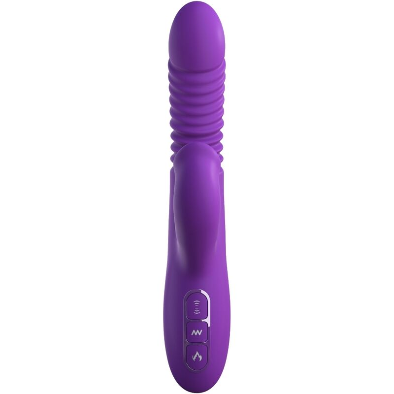 FANTASY FOR HER - STIMOLATORE DEL CLITORIDE CON OSCILLAZIONE DEL CALORE E FUNZIONE VIBRAZIONE VIOLA – Rotatori vibranti – foto 3