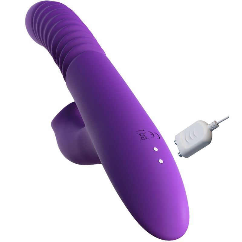 FANTASY FOR HER - STIMOLATORE DEL CLITORIDE CON OSCILLAZIONE DEL CALORE E FUNZIONE VIBRAZIONE VIOLA – Rotatori vibranti – foto 4
