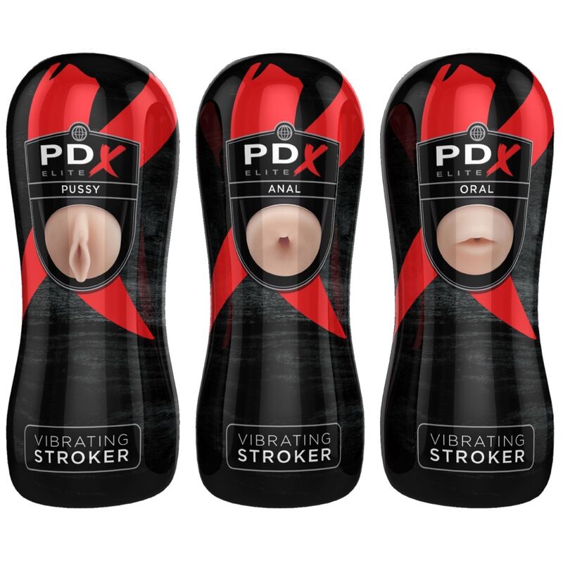 PDX ELITE - SET STROKER 12 UNIT: 6X VAGINA, 3X ANO, 3X BOCCA – Vagine con vibrazione – foto 2
