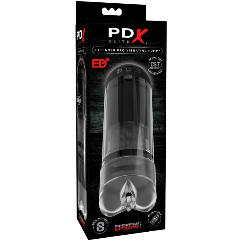 PDX ELITE - VIBRATORE STROKER EXTENDER PRO – Vari masturbatori – foto 2