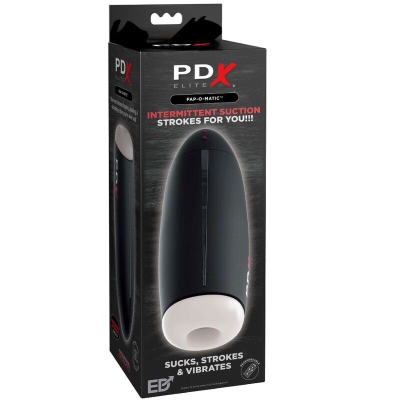 PDX ELITE - STROKER FAP-O-MATIC MASTURBATORE E VIBRATORE – Masturbatore automatico – foto 3