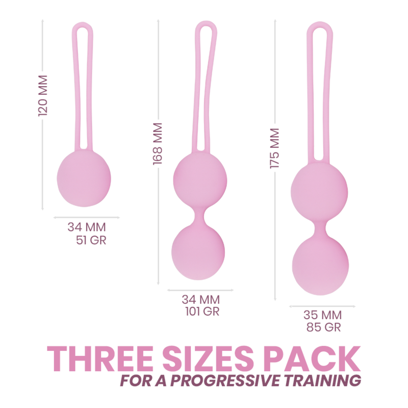 INTIMICHIC - PELVIS HEALTH II RIABILITAZIONE DEL PAVIMENTO PELVICO – Sfere di silicone – foto 2