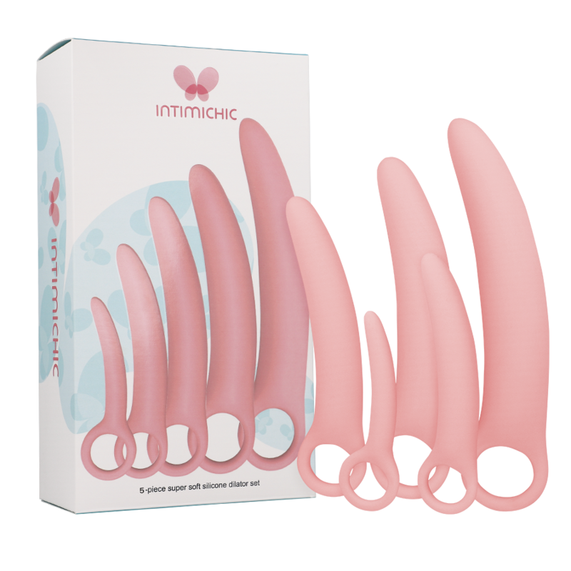 INTIMICHIC - DILATATORE DI SILICONE 5 PZ – Dilatatore vaginale-anale – foto 2