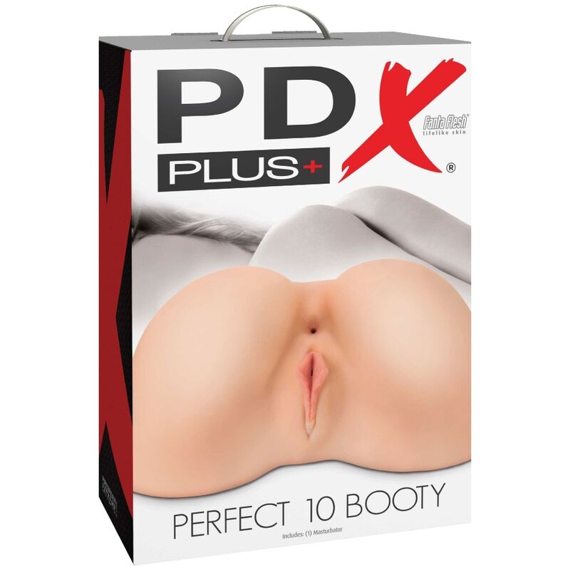 PDX PLUS - MASTURBATORE PERFETTO A DOPPIA ENTRATA PER 10 BOOTY – Vagine con vibrazione – foto 4
