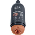 PDX PLUS - MASTURBATORE STROKER DESIGN DISCRETO DELLA BOTTIGLIA MILK ME HONEY CANDY SHAMPOO – Vagine con vibrazione