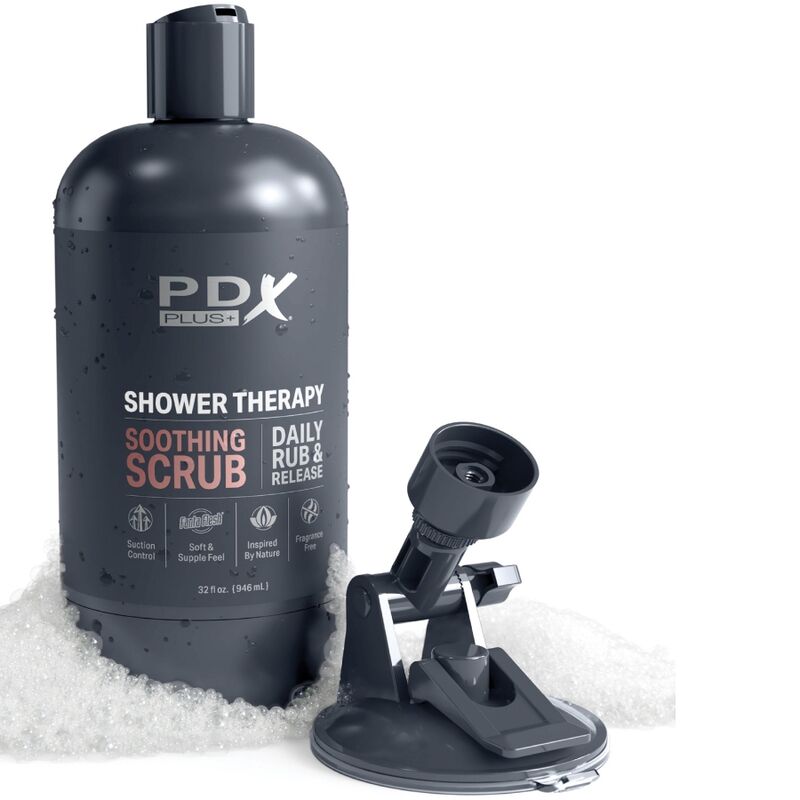 PDX PLUS - MASTURBATORE STROKER DESIGN DISCRETO DELLA BOTTIGLIA SCRUB LENITIVO SHAMPOO CANDY – Vagine con vibrazione – foto 4
