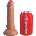 KING COCK - ELITE DILDO REALISTICO IN SILICONE 15.2 CM CARAMEL – Peni realistici