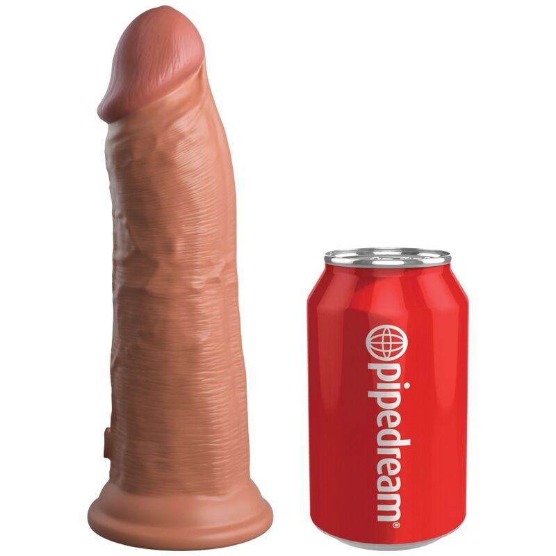 KING COCK - ELITE DILDO REALISTICO IN SILICONE 20.3 CM CARAMEL – Peni realistici