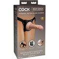 KING COCK - ELITE IMBRAGATURA REGOLABILE CON DILDO 15.2 CM PER PRINCIPIANTI – Imbracature senza vibrazioni