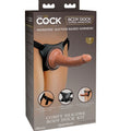 KING COCK - ELITE COMODA IMBRACATURA REGOLABILE CON DILDO 17.8 CM – Dildo strapon