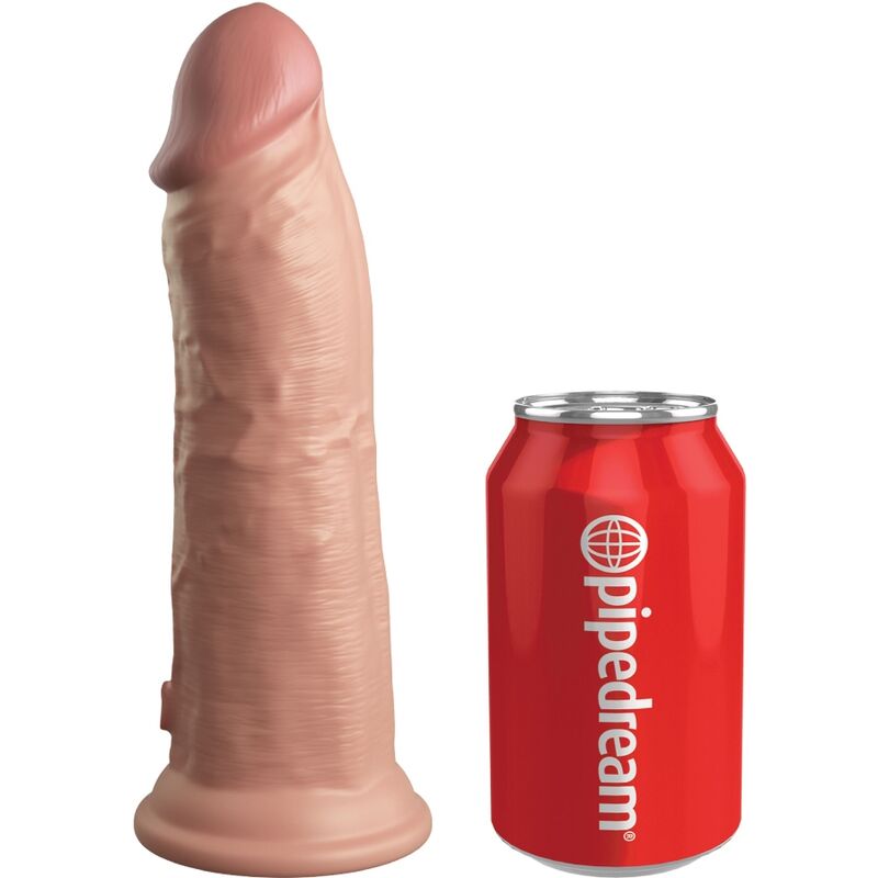 KING COCK - ELITE KIT IMBRACATURA REGOLABILE DELUXE ANELLO CON TESTICOLI E DILDO 20.3 CM – Imbracatura – foto 6