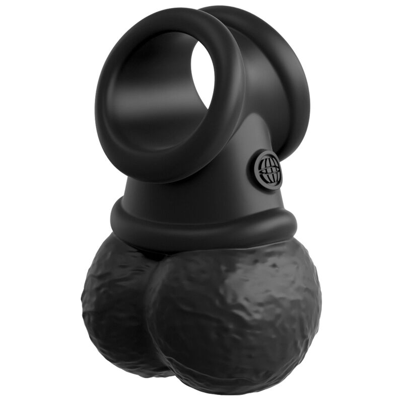 KING COCK - ELITE KIT IMBRACATURA REGOLABILE DELUXE ANELLO CON TESTICOLI E DILDO 20.3 CM – Imbracatura – foto 8