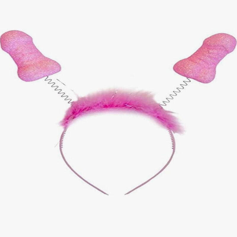 DIABLO PICANTE - 6 UNIT ANTENNE PITO ROSA GLITTER – Articoli divertenti – foto 2