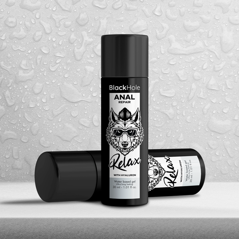 BLACK HOLE - RIPARATORE ANALE A BASE D'ACQUA RELAX CON IALURONICO 30 ML – A base d'acqua – foto 6