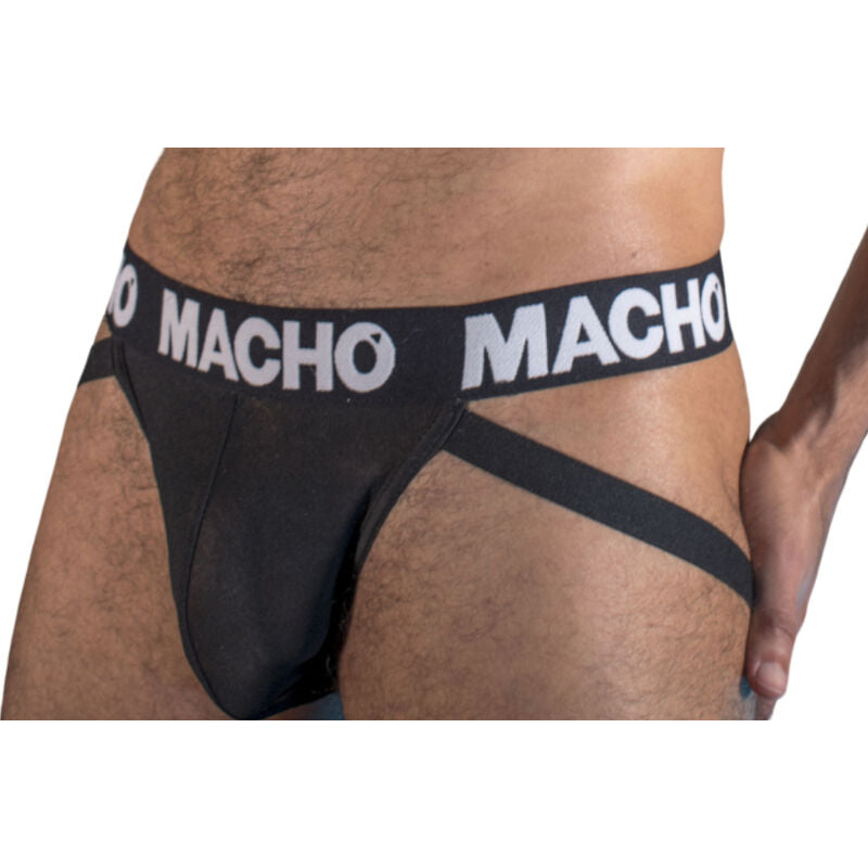 MACHO - MX25NN JOCK NERO TAGLIA L – Sospensori – foto 2