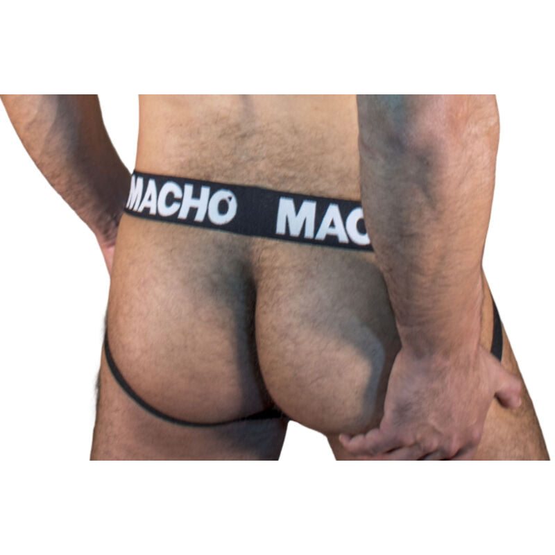 MACHO - MX25NN JOCK NERO TAGLIA L – Sospensori – foto 3