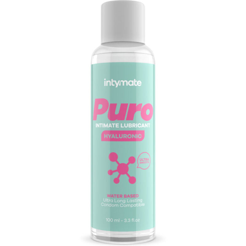 INTIMATELINE INTYMATE - LUBRIFICANTE HYLAURONIC PURO A BASE ACQUA 100 ML – A base d'acqua