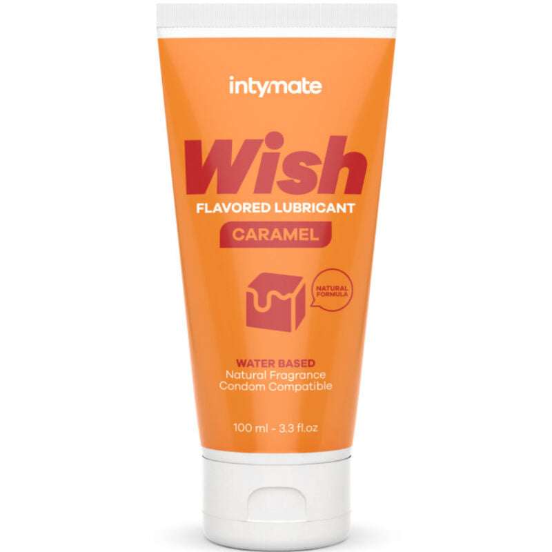 INTIMATELINE INTYMATE - WISH LUBRIFICANTE AL GUSTO CARAMELLO 100 ML – Con sapori deliziosi