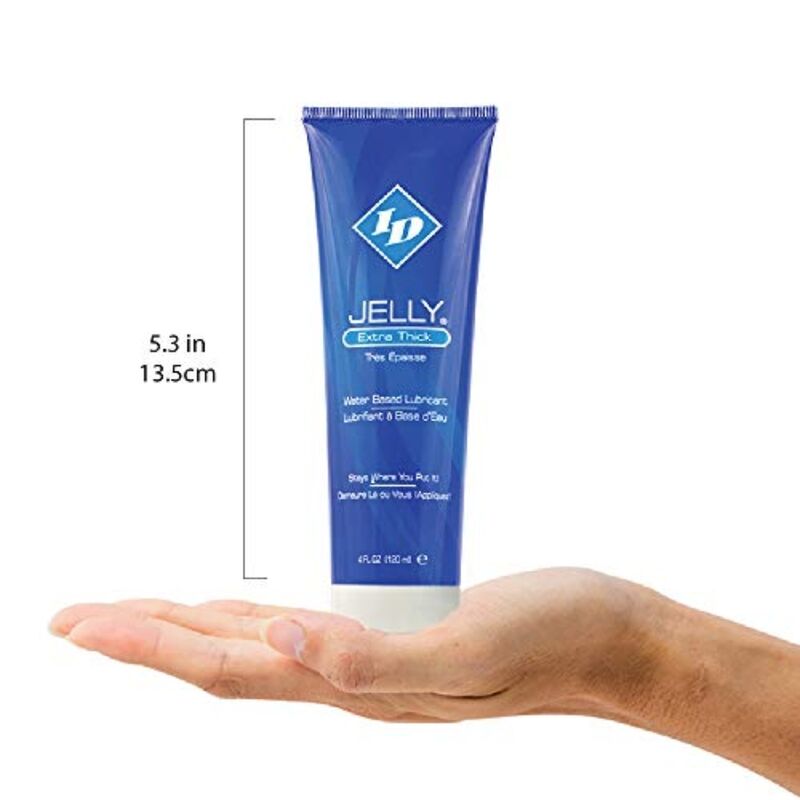 ID JELLY - LUBRIFICANTE A BASE ACQUA EXTRA SPESSORE TUBO DA CORSA 120 ML – A base d'acqua – foto 3