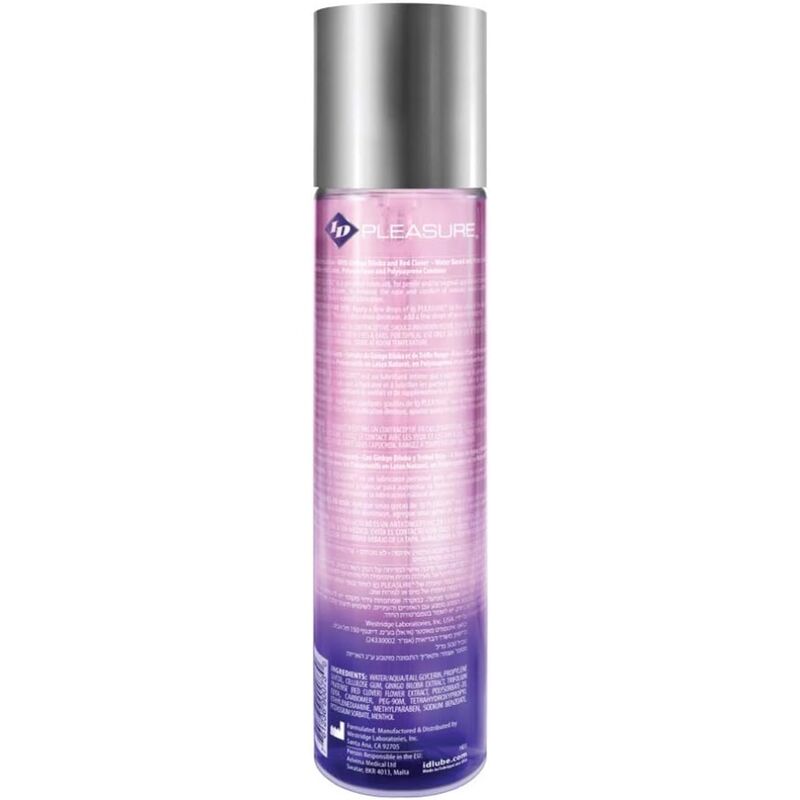 ID PLEASURE - SENSAZIONE TINGING LUBRIFICANTE A BASE ACQUA 500 ML – A base d'acqua – foto 2