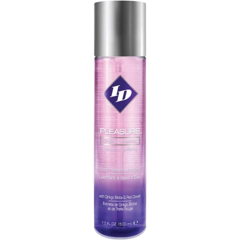 ID PLEASURE - SENSAZIONE TINGING LUBRIFICANTE A BASE ACQUA 500 ML – A base d'acqua