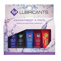 ID JUICY LUBE - CONFEZIONE ASSORTITA DA 5 TUBI LUBRIFICANTI DA 12 ML – Con sapori deliziosi