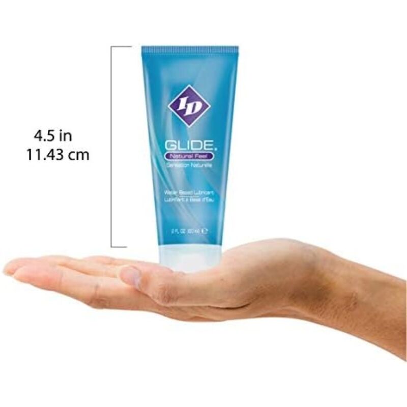 ID GLIDE - LUBRIFICANTE A BASE ACQUA DA VIAGGIO ULTRA LUNGA DURATA TUBO 60 ML – A base d'acqua – foto 2
