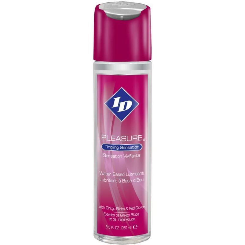 ID PLEASURE - LUBRIFICANTE A BASE ACQUA SENSAZIONE TINGENTE 250 ML – A base d'acqua