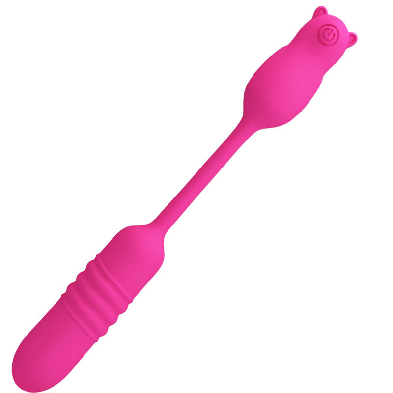 PRETTY LOVE - NOBIKUMA PROIETTORE VIBRANTE IN SILICONE ROSA – Proiettili vibranti – foto 3