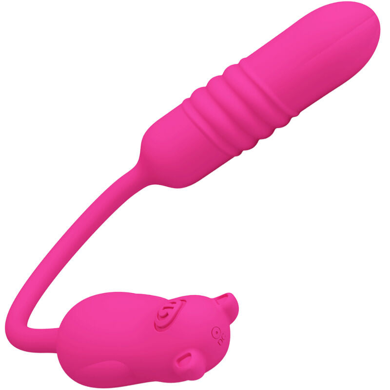 PRETTY LOVE - NOBIKUMA PROIETTORE VIBRANTE IN SILICONE ROSA – Proiettili vibranti – foto 2