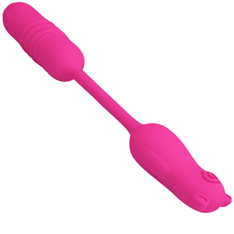 PRETTY LOVE - NOBIKUMA PROIETTORE VIBRANTE IN SILICONE ROSA – Proiettili vibranti – foto 4