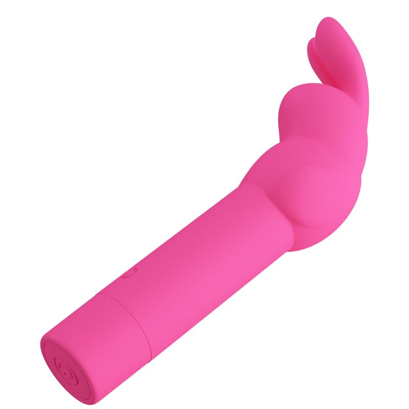 PRETTY LOVE - VIBRATORE IN SILICONE GERARDO FUSCHIA RABBIT – Mini vibratori – foto 9