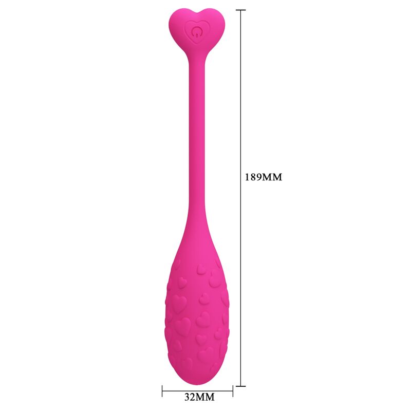 PRETTY LOVE - UOVO VIBRANTE PINK FISHER CONTROLLATO DA APP – Vibratori con APP – foto 4