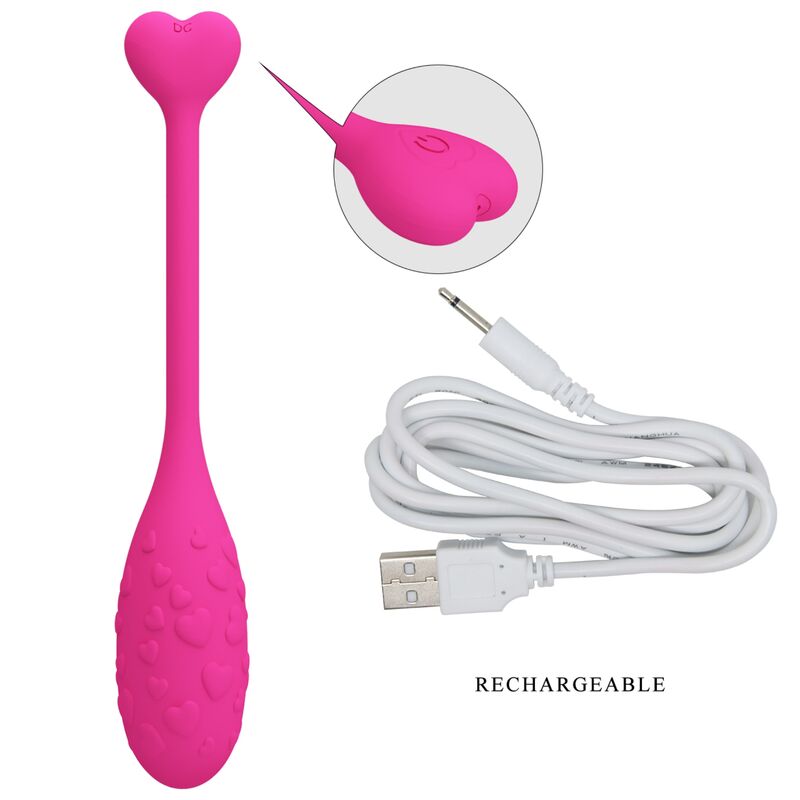 PRETTY LOVE - UOVO VIBRANTE PINK FISHER CONTROLLATO DA APP – Vibratori con APP – foto 5