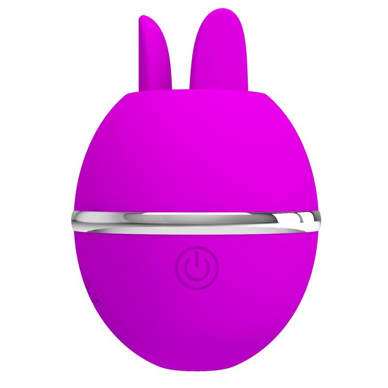 PRETTY LOVE - VIBRATORE IN SILICONE TONDO VIOLA GEMINI BALL – Vibratori clitoridei da posare – foto 6
