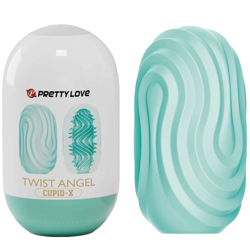 PRETTY LOVE - UOVO MASTURBATORE TWIST ANGEL CUPID – Vari masturbatori