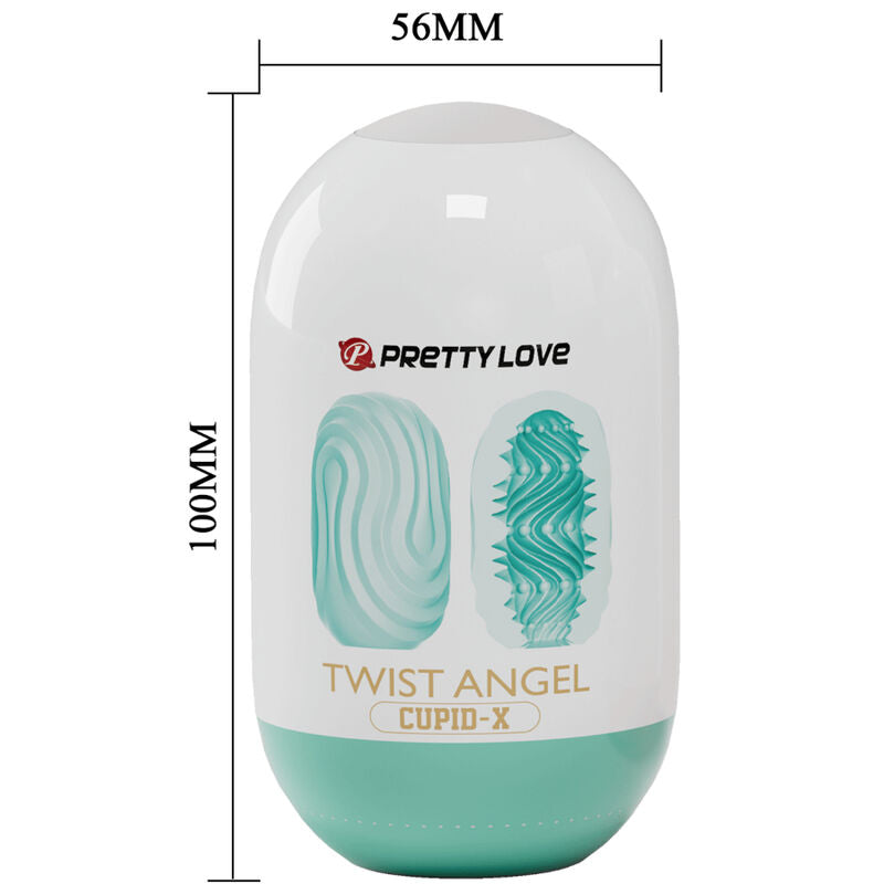 PRETTY LOVE - UOVO MASTURBATORE TWIST ANGEL CUPID – Vari masturbatori – foto 4