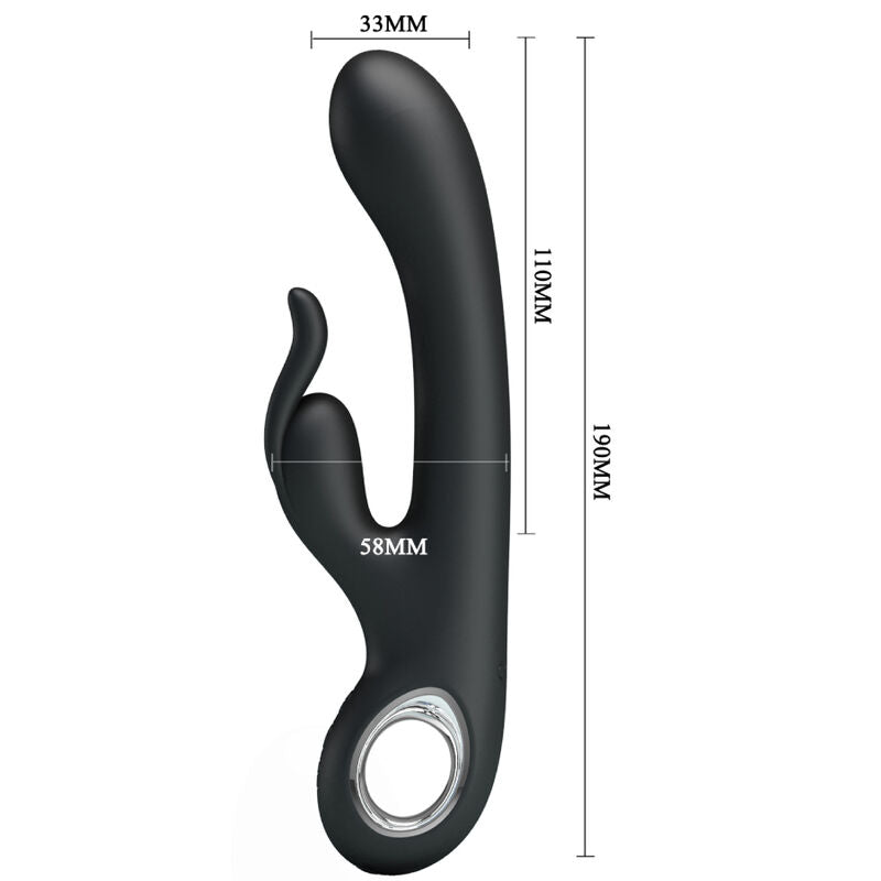 PRETTY LOVE - CARINA VIBRATORE CLITORIDE E STIMOLATORE PUNTO G – Vibratori a punto G – foto 4
