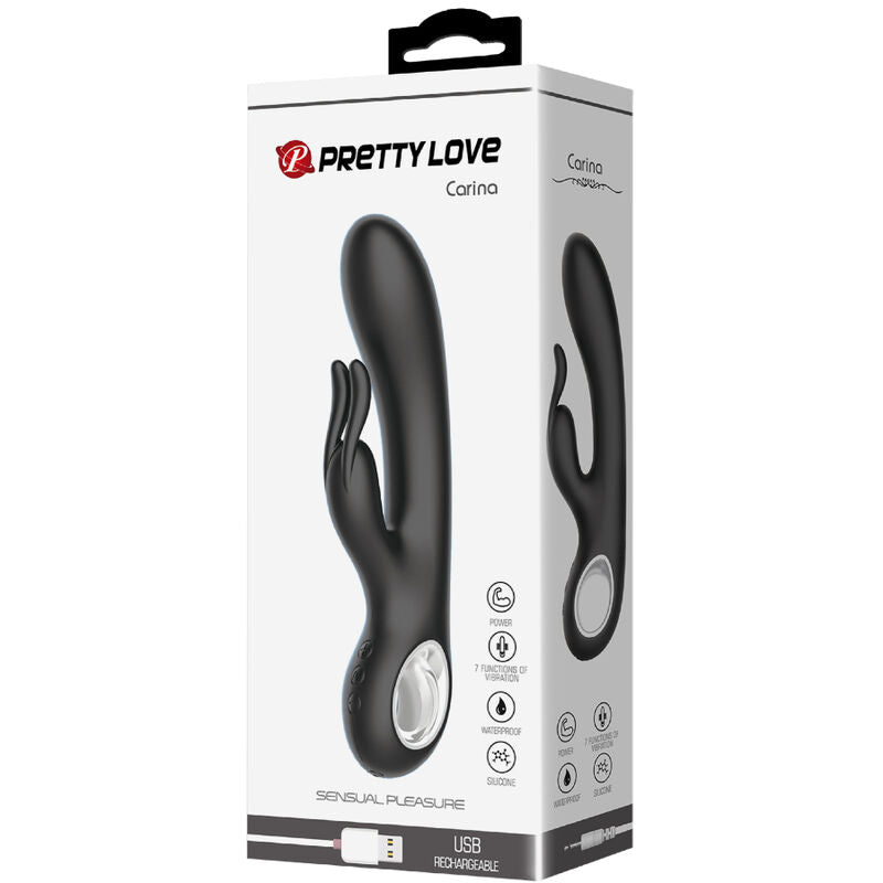 PRETTY LOVE - CARINA VIBRATORE CLITORIDE E STIMOLATORE PUNTO G – Vibratori a punto G – foto 8