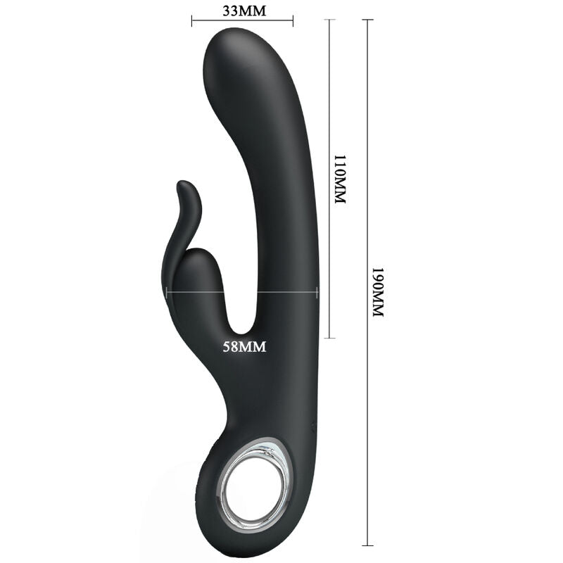 PRETTY LOVE - CARINA VIBRATORE CLITORIDE E STIMOLATORE PUNTO G – Vibratori a punto G – foto 7