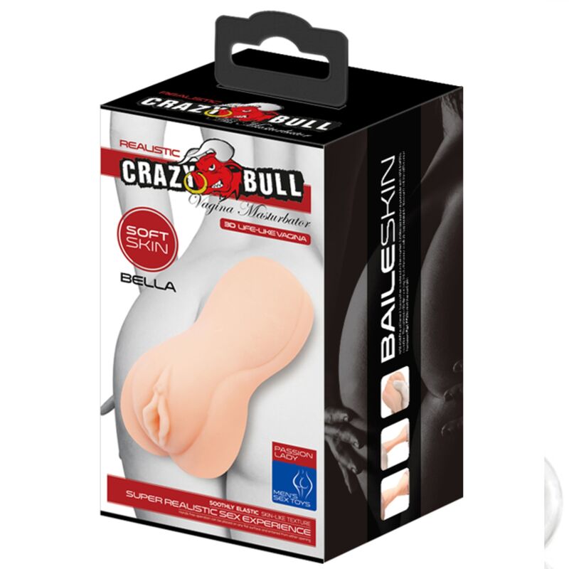 CRAZY BULL - MASTUBADOR A FORMA DI BELLA VAGINA – Vagine senza vibrazioni – foto 9