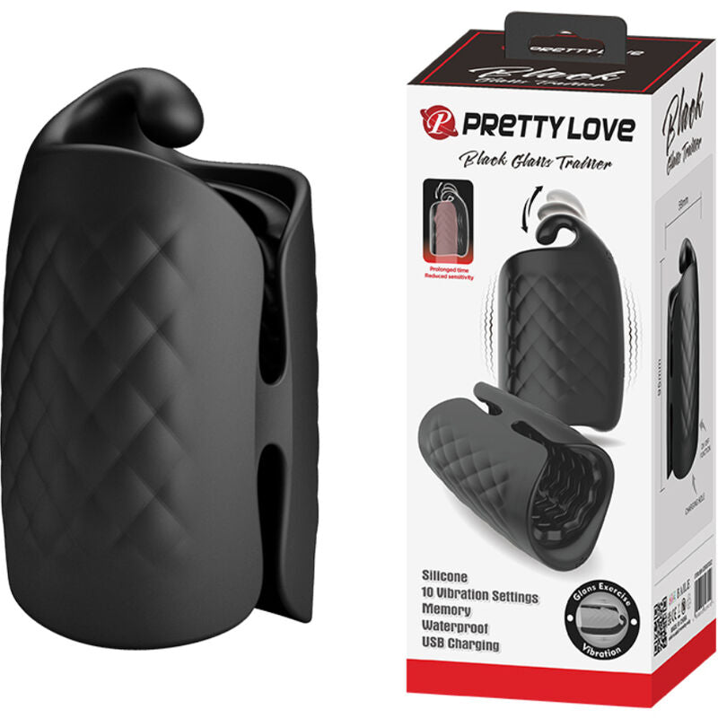 PRETTY LOVE - MASTURBATORE MANUALE PER GHIANDOLA VIBRATORE RICARICABILE – Vari masturbatori – foto 2