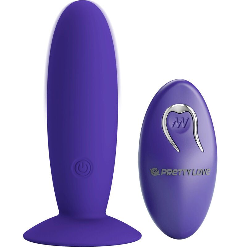 PRETTY LOVE - YOUTH PLUG VIBRATORE ANALE TELECOMANDO VIOLETTO – Vibratori anali
