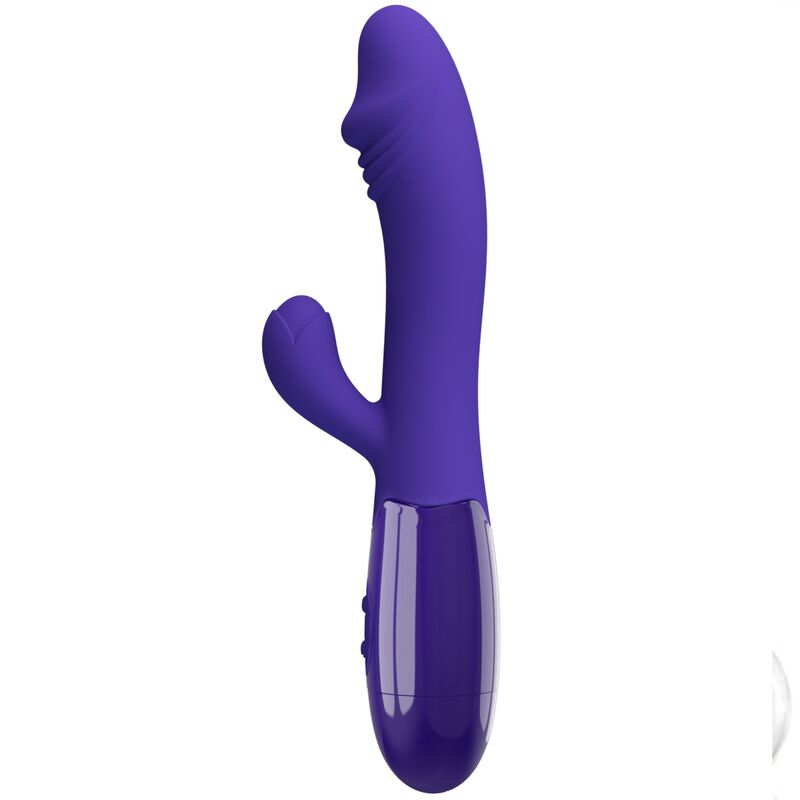 PRETTY LOVE - VIBRATORE SNAPPY YOUTH E STIMOLATORE DEL PUNTO G VIOLETTO – Rotatori vibranti – foto 2