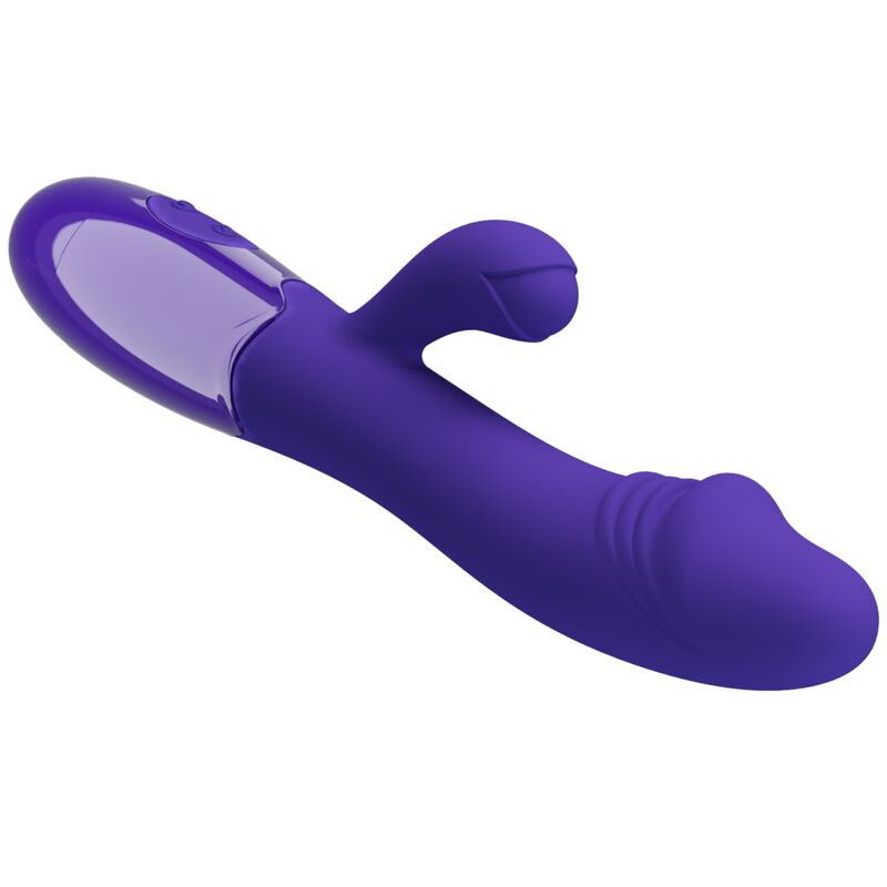 PRETTY LOVE - VIBRATORE SNAPPY YOUTH E STIMOLATORE DEL PUNTO G VIOLETTO – Rotatori vibranti – foto 3