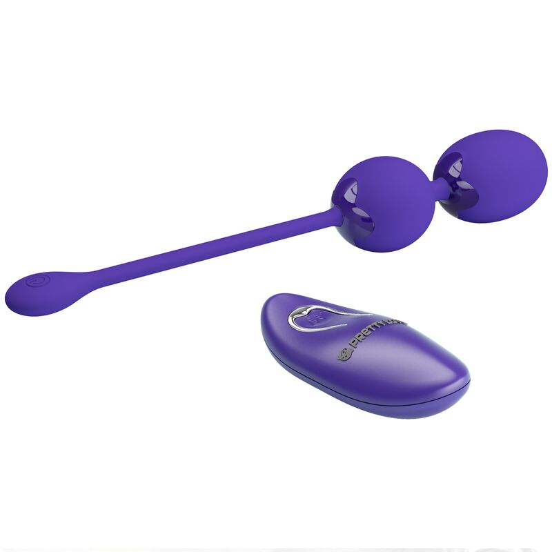 PRETTY LOVE - SFERE PER TELECOMANDO WILLIE YOUTH E VIBRAZIONE VIOLETTO – Sfere di silicone – foto 3